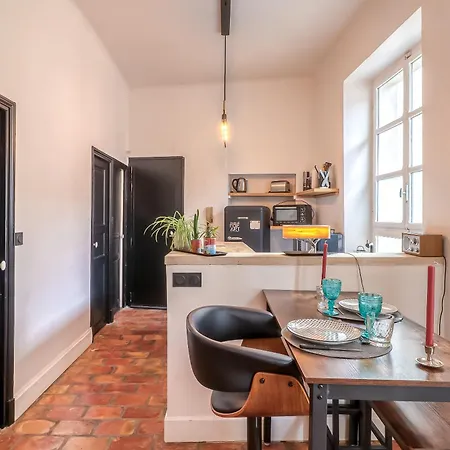 Apartment Le Vintage, Appart,hotel Particulier, Centre Maisoncarreeconciergerie